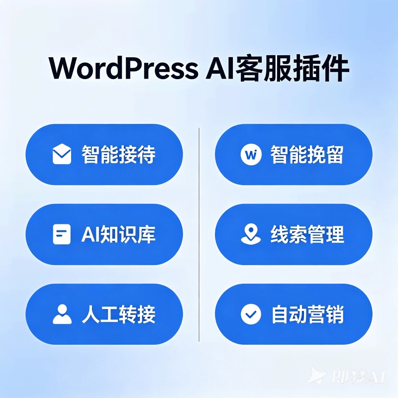 WordPress AI客服插件，从