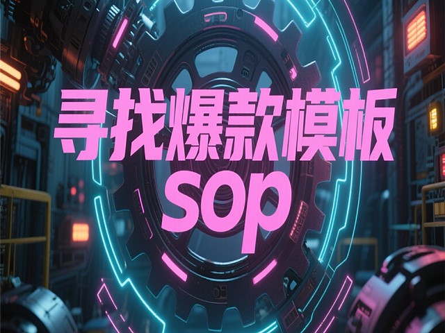 寻找爆款内容模板sop